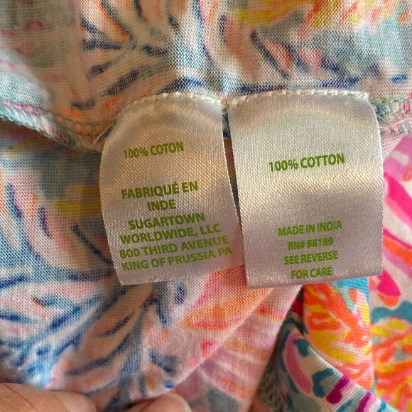 Lilly Pulitzer Geanna Short Sleeve Dress - Picture 10 of 11